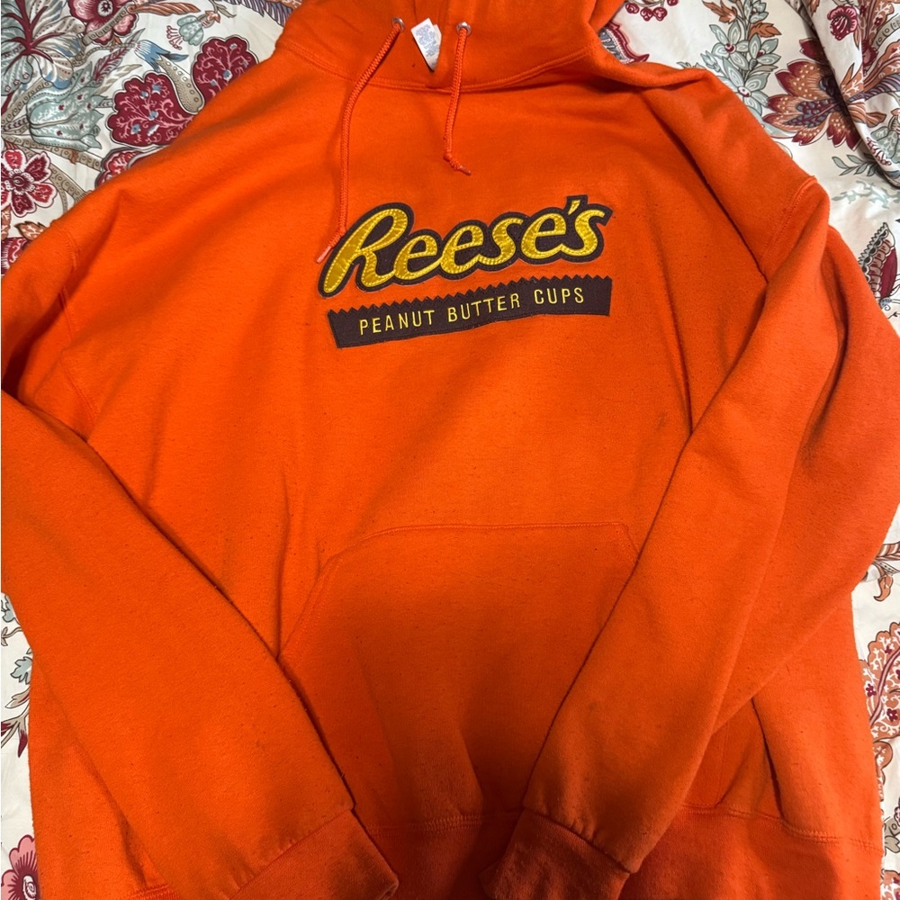 Jerzees Orange Reese's Hoodie